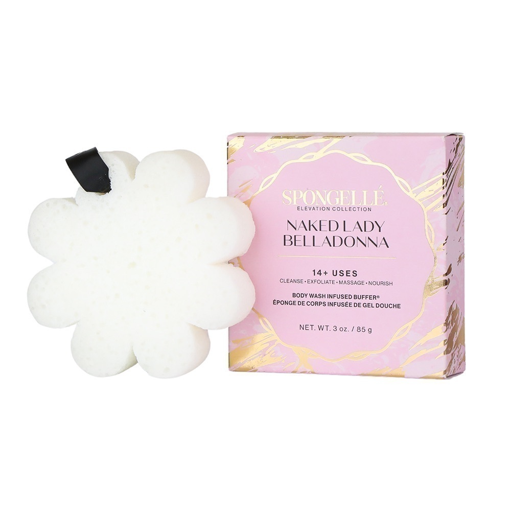 NEW Spongellé Elevation Collection Naked Lady Belladonna Body Buffer